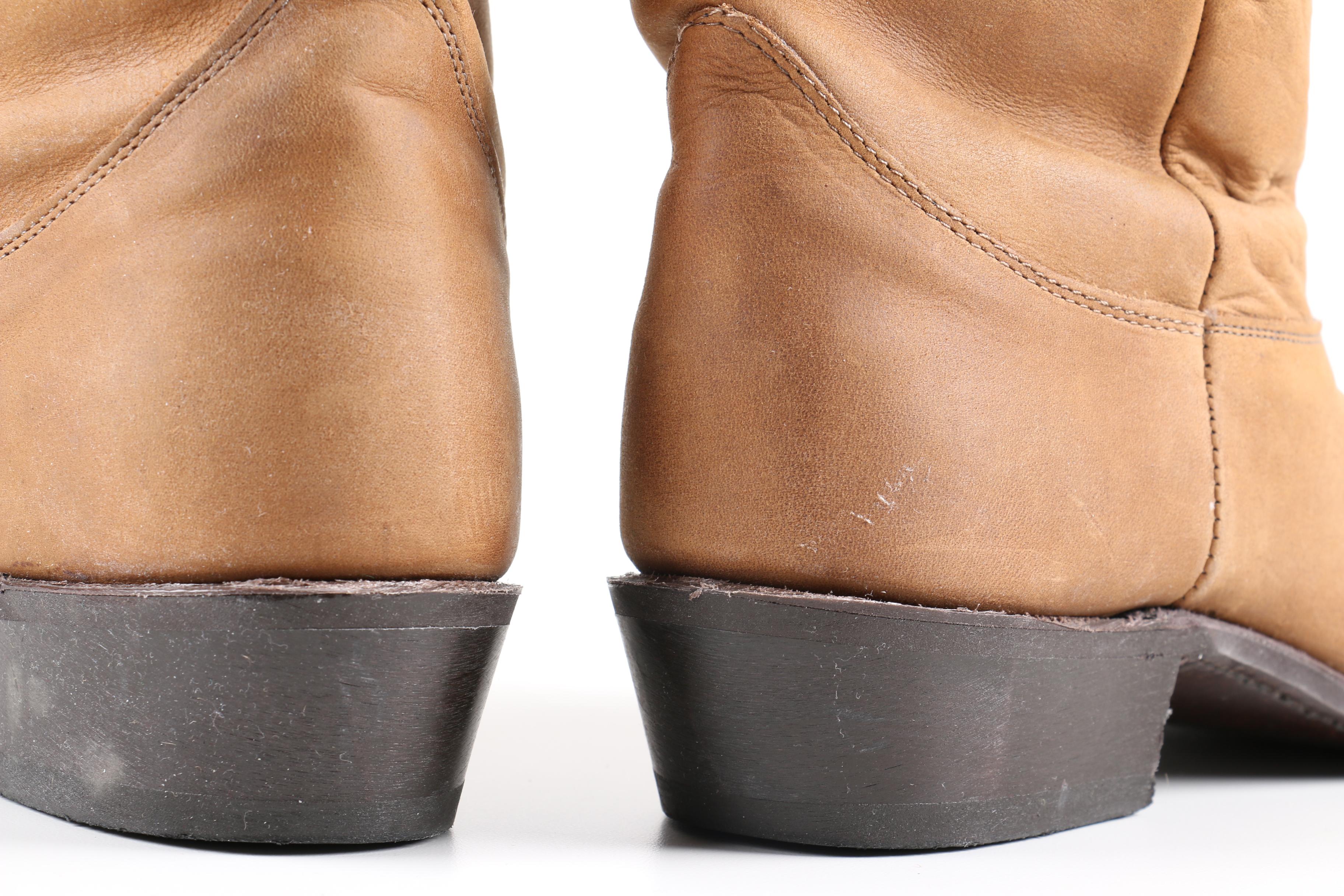 Men's Dingo Slouch and Acme Tan Boots