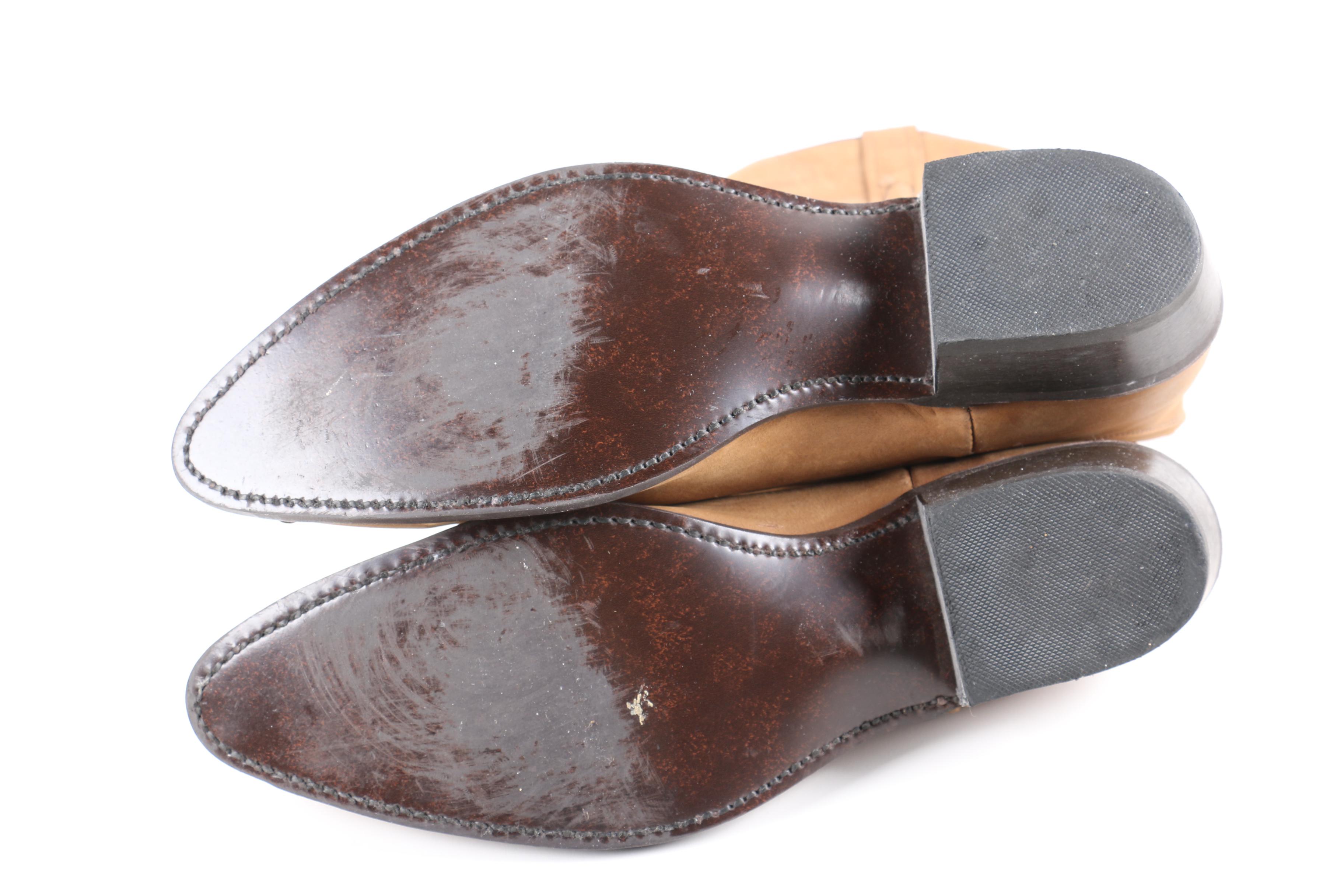 Men's Dingo Slouch and Acme Tan Boots