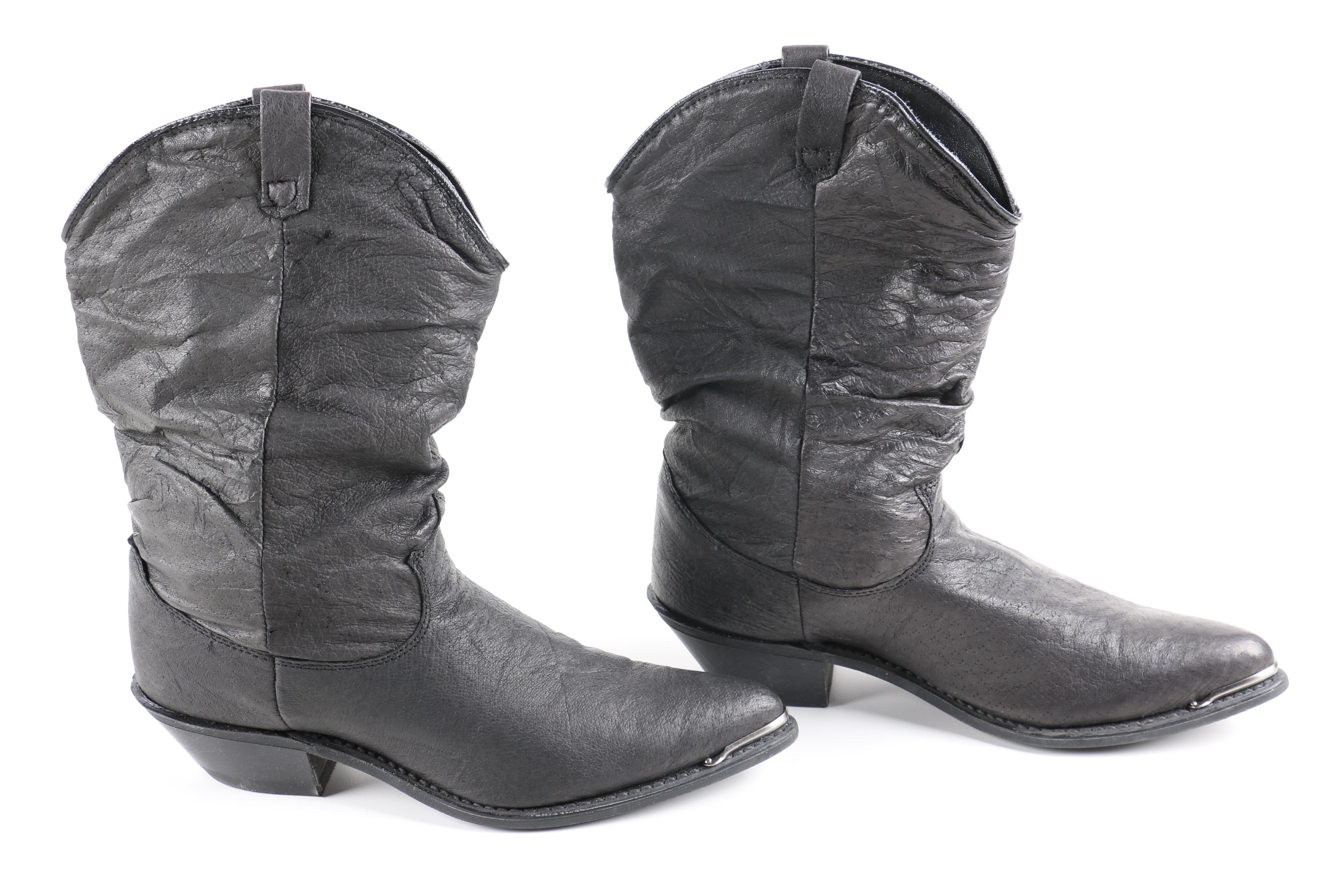 Men's Dingo Slouch and Acme Tan Boots