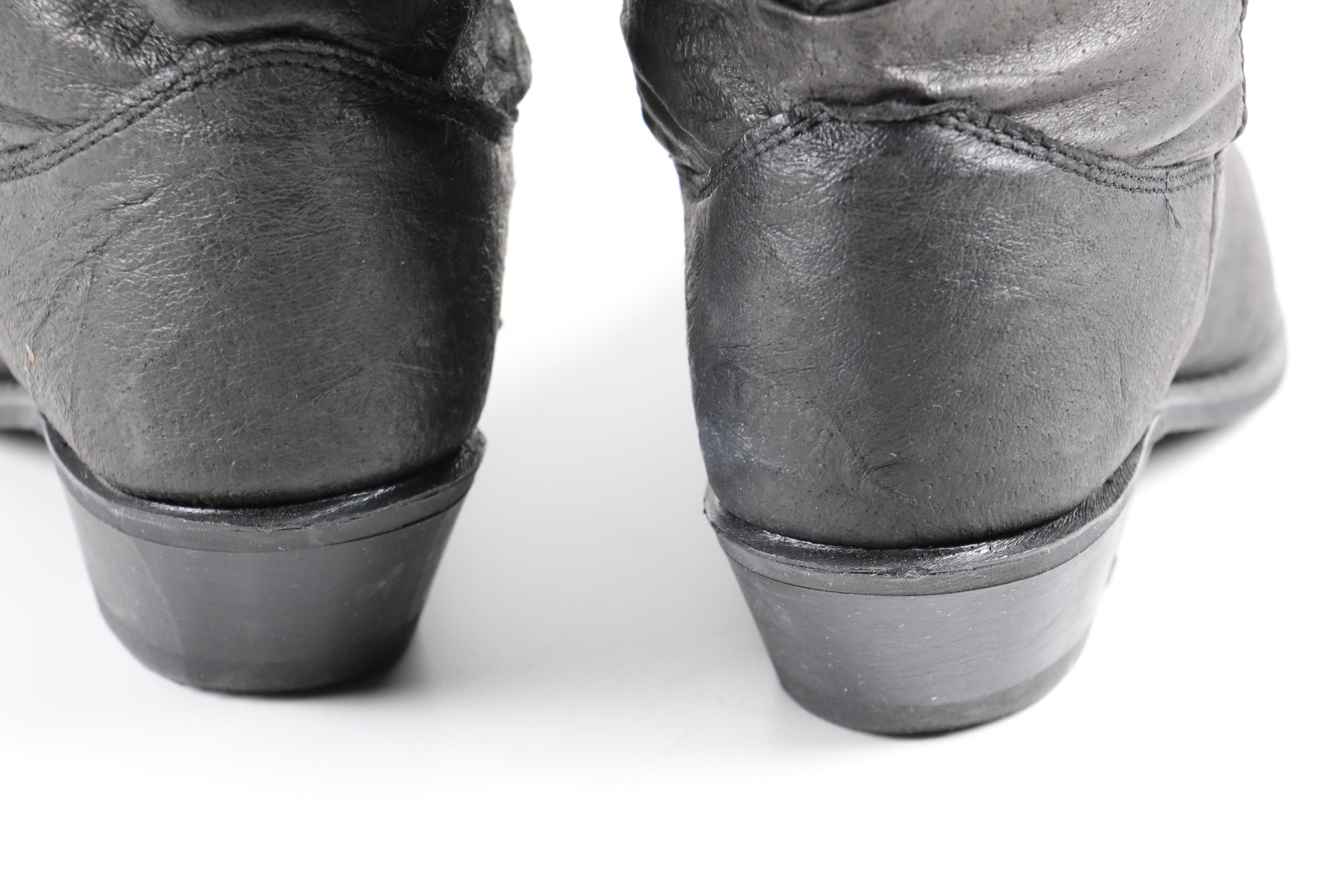 Men's Dingo Slouch and Acme Tan Boots