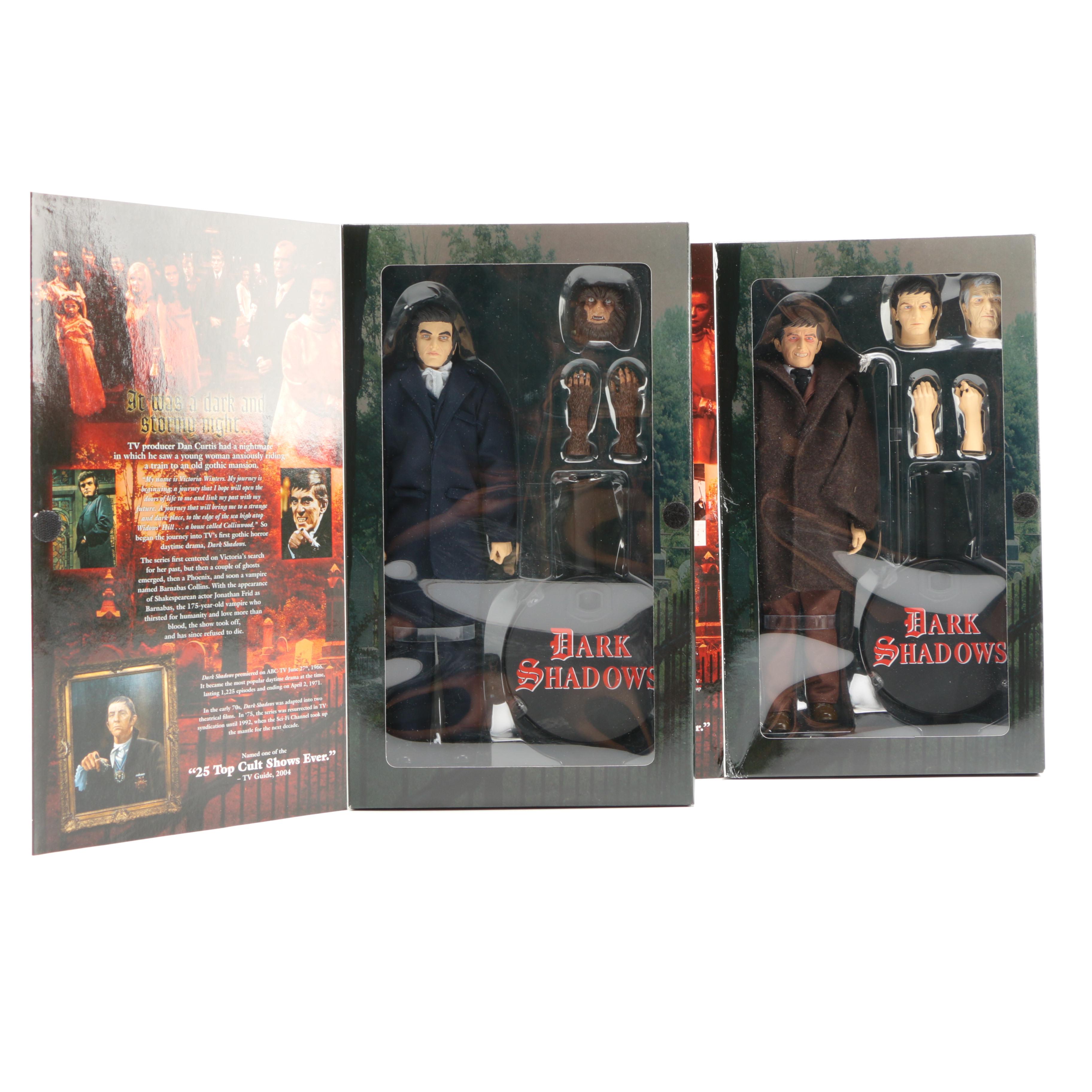 Pair of "Dark Shadows" Collectible Figures