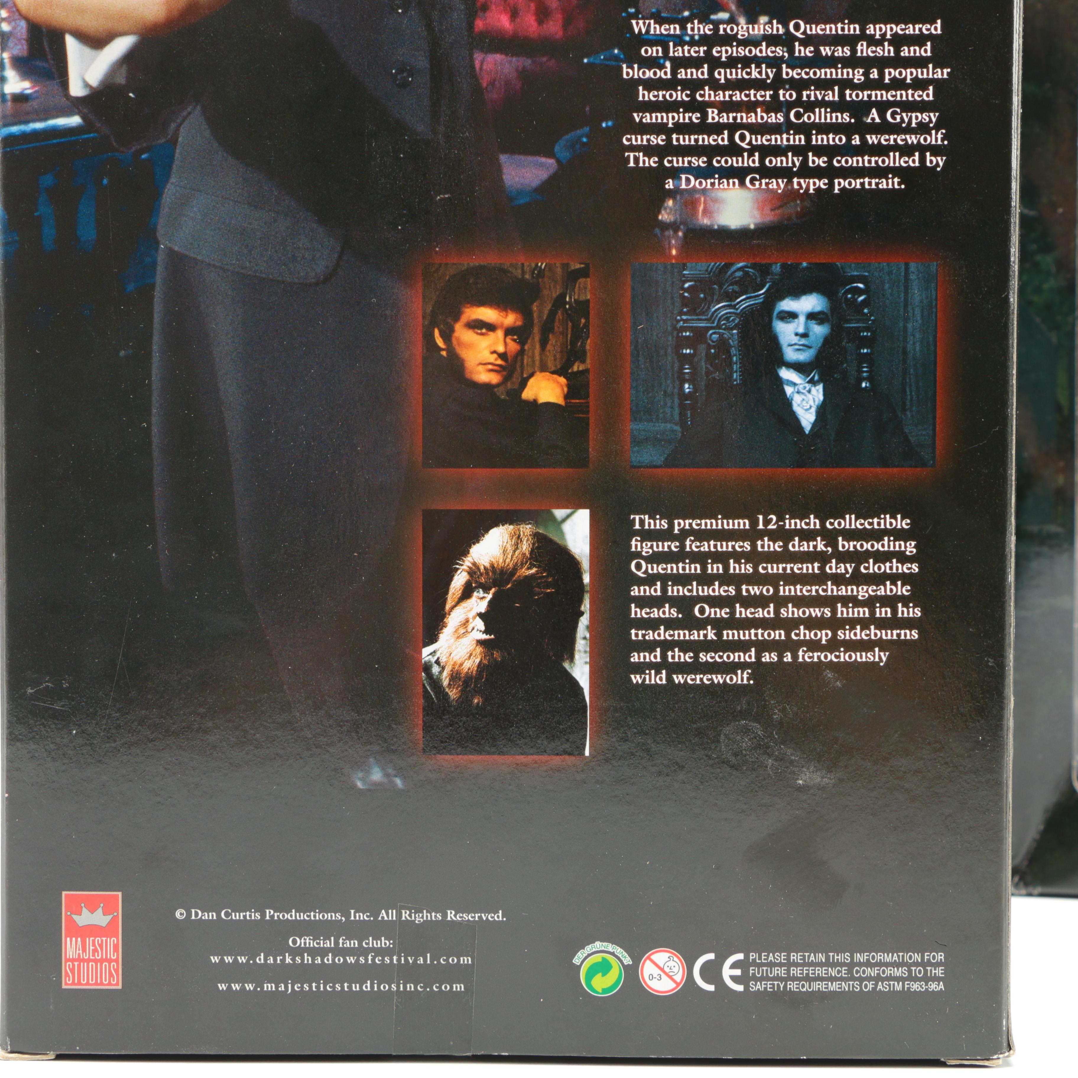 Pair of "Dark Shadows" Collectible Figures
