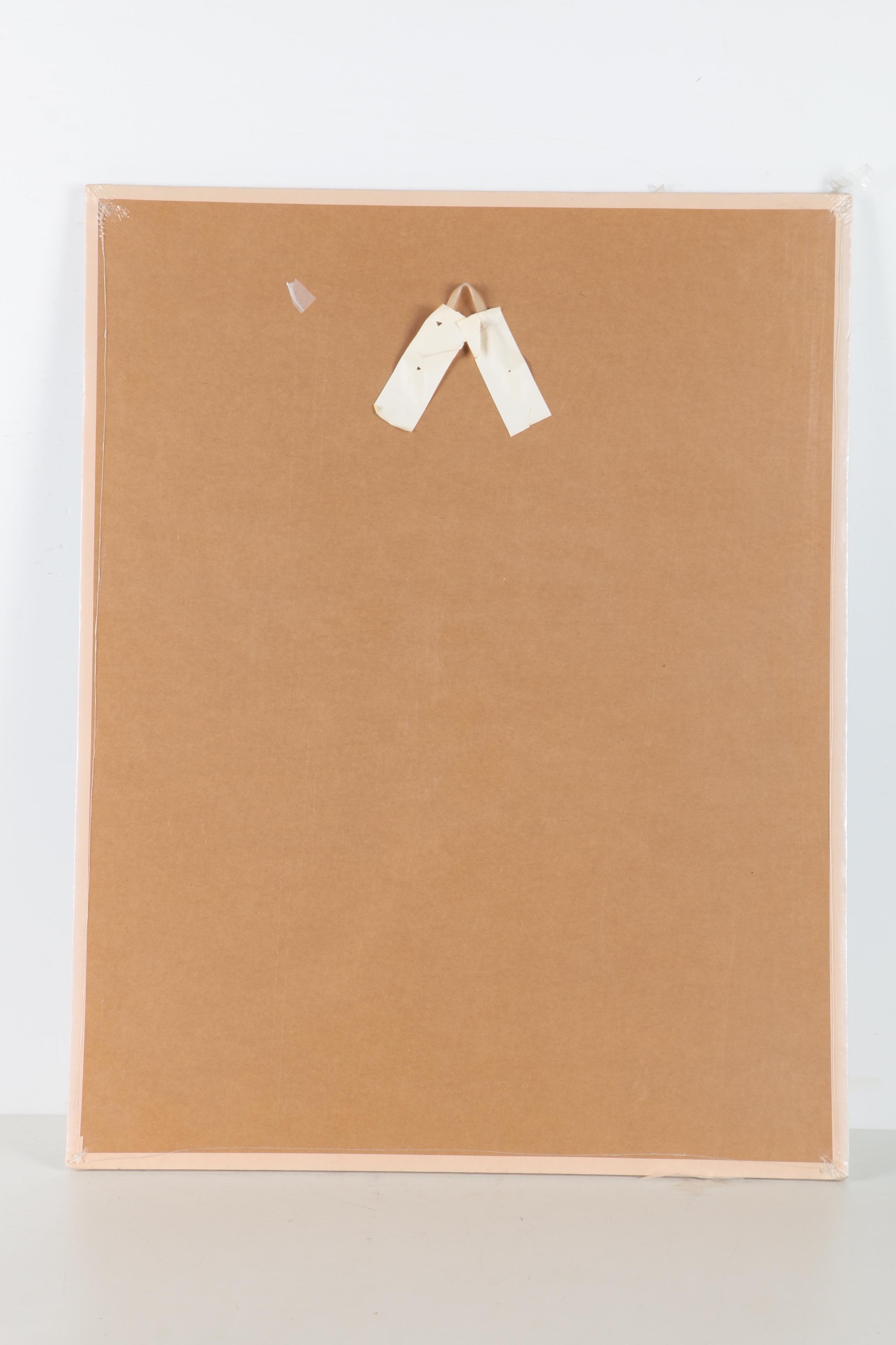 1978 Offset Lithograph Exhibition Poster After Claude Monet's "The Four Trees"