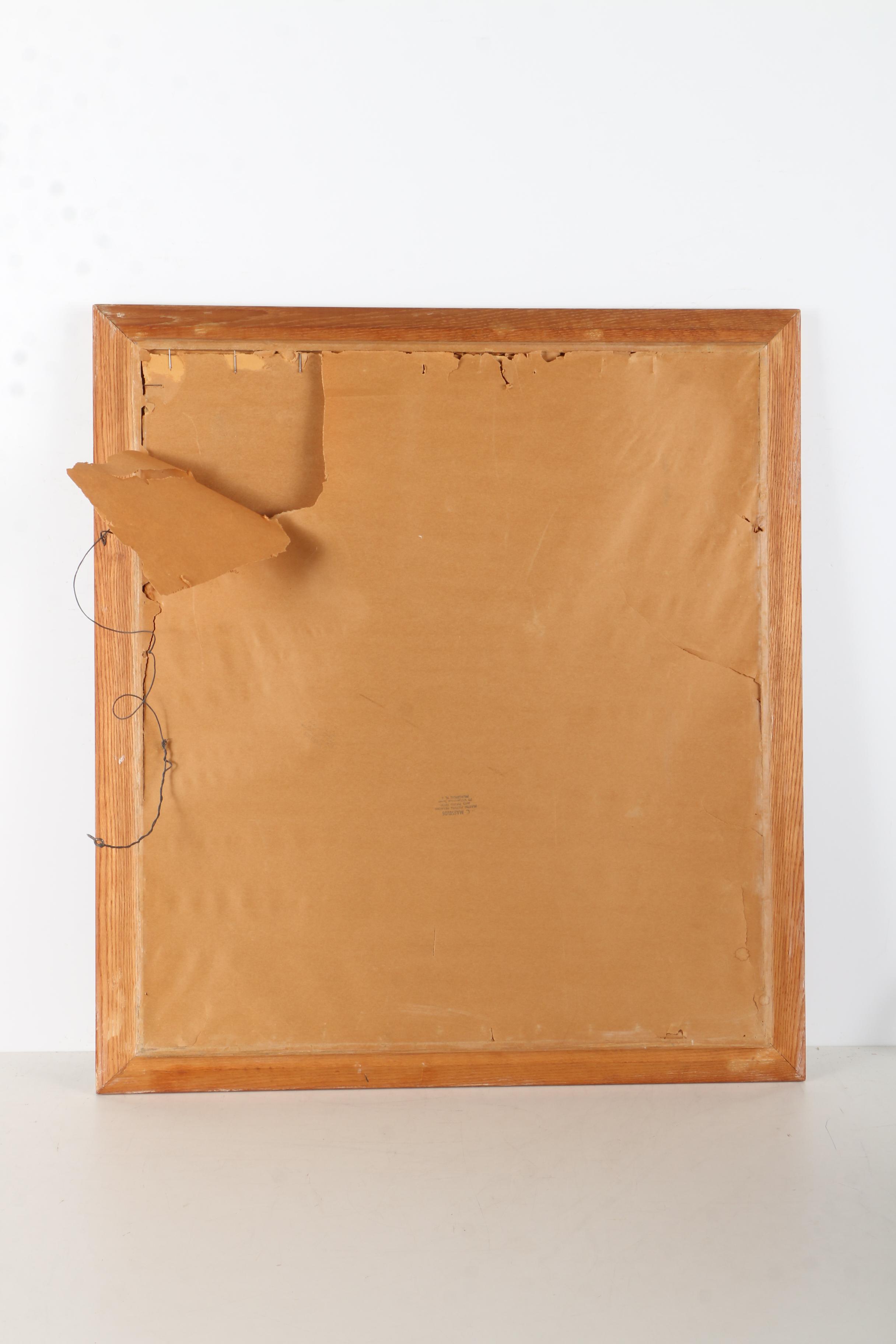 After El Greco Giclee on Board "View of Toledo"