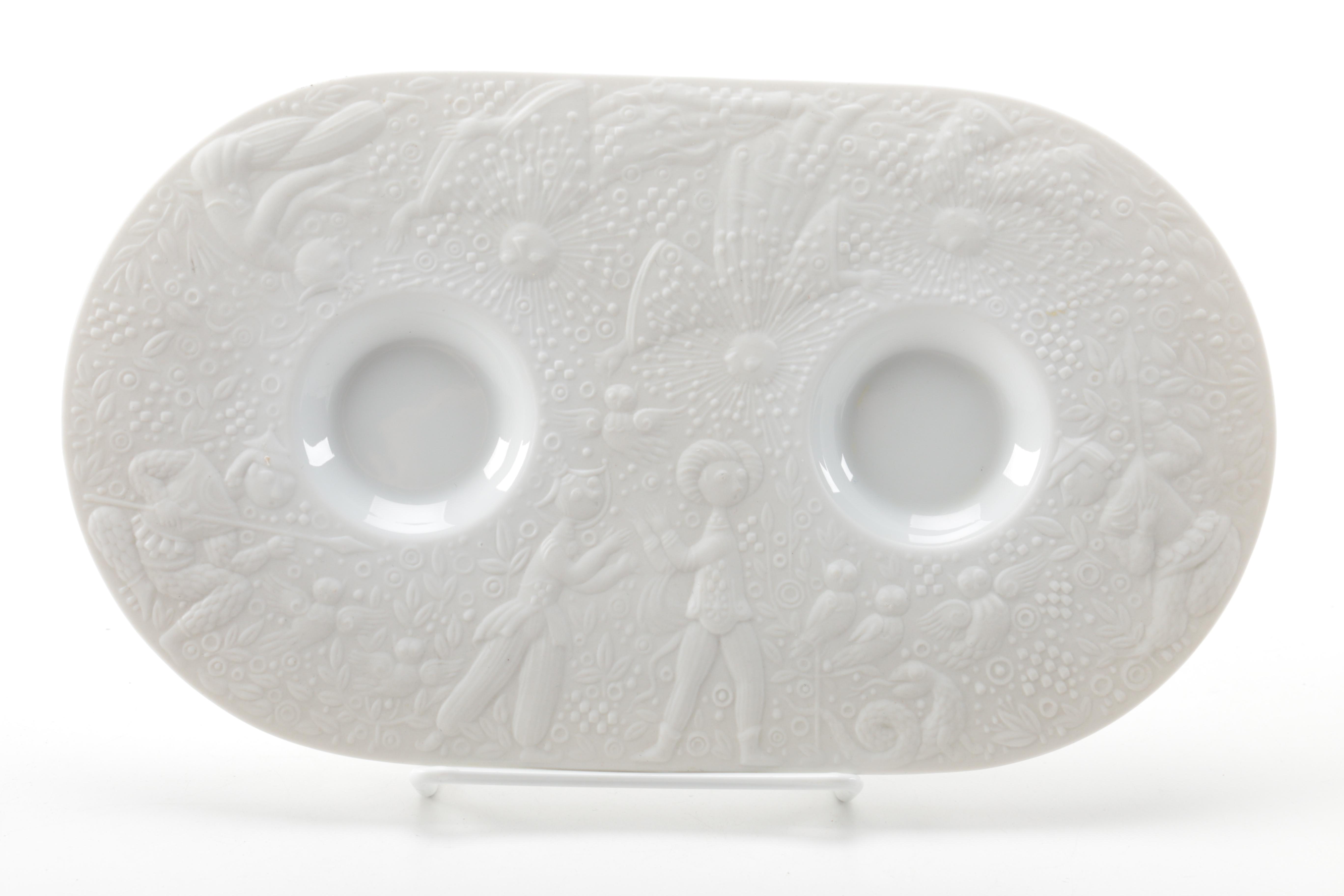 Vintage Rosenthal "Magic Flute" Designed by Bjorn Wiinblad C. 1977