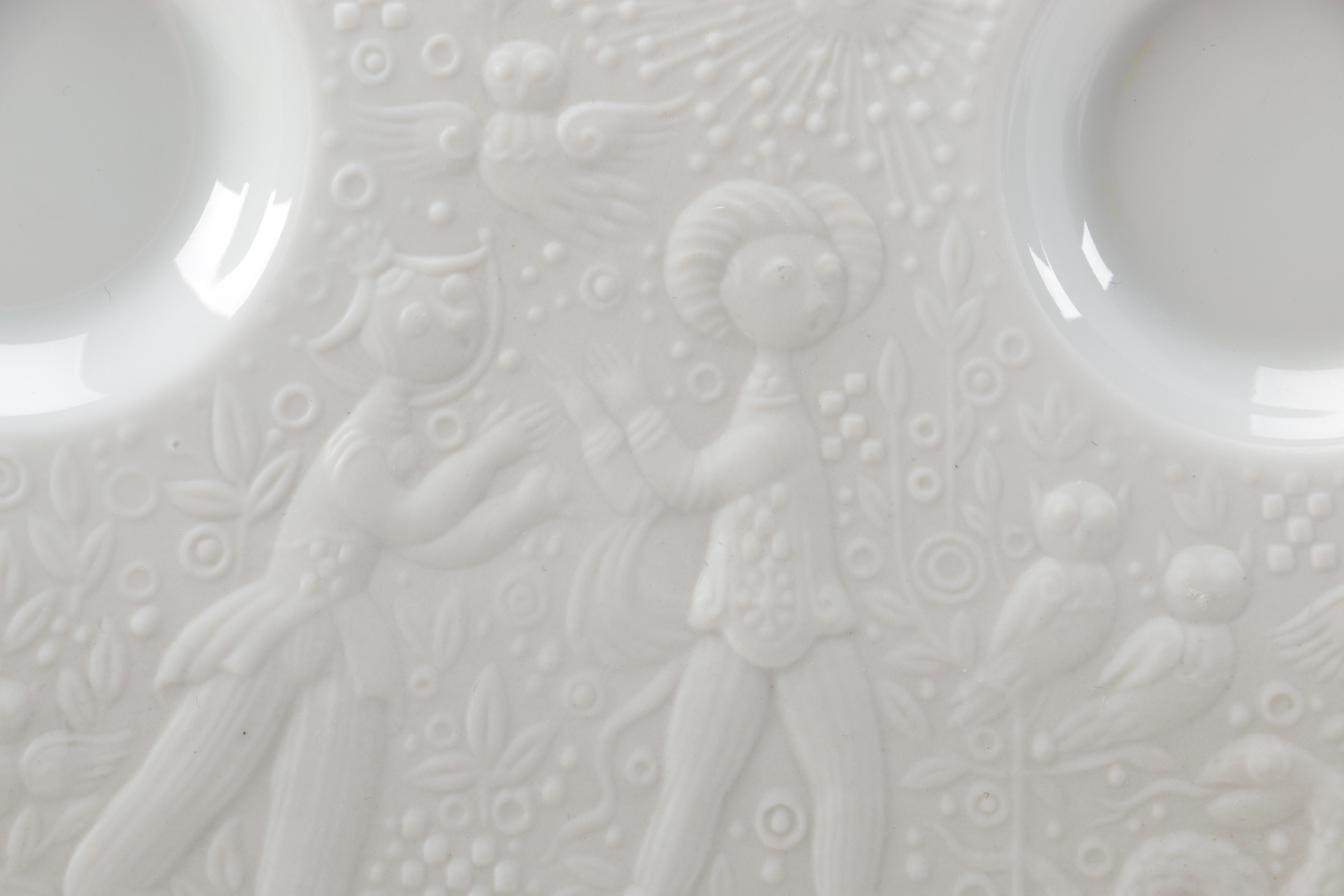 Vintage Rosenthal "Magic Flute" Designed by Bjorn Wiinblad C. 1977