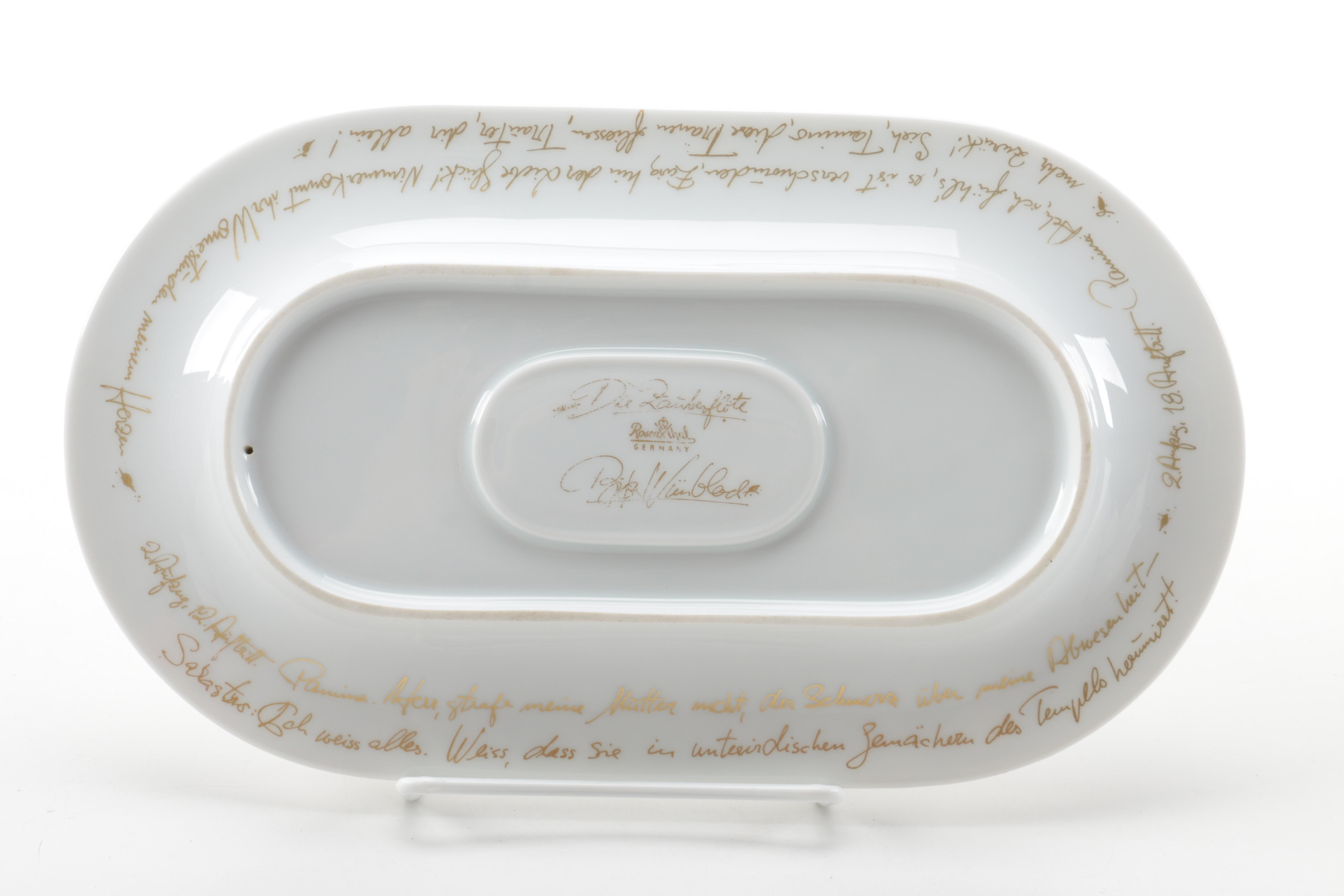 Vintage Rosenthal "Magic Flute" Designed by Bjorn Wiinblad C. 1977