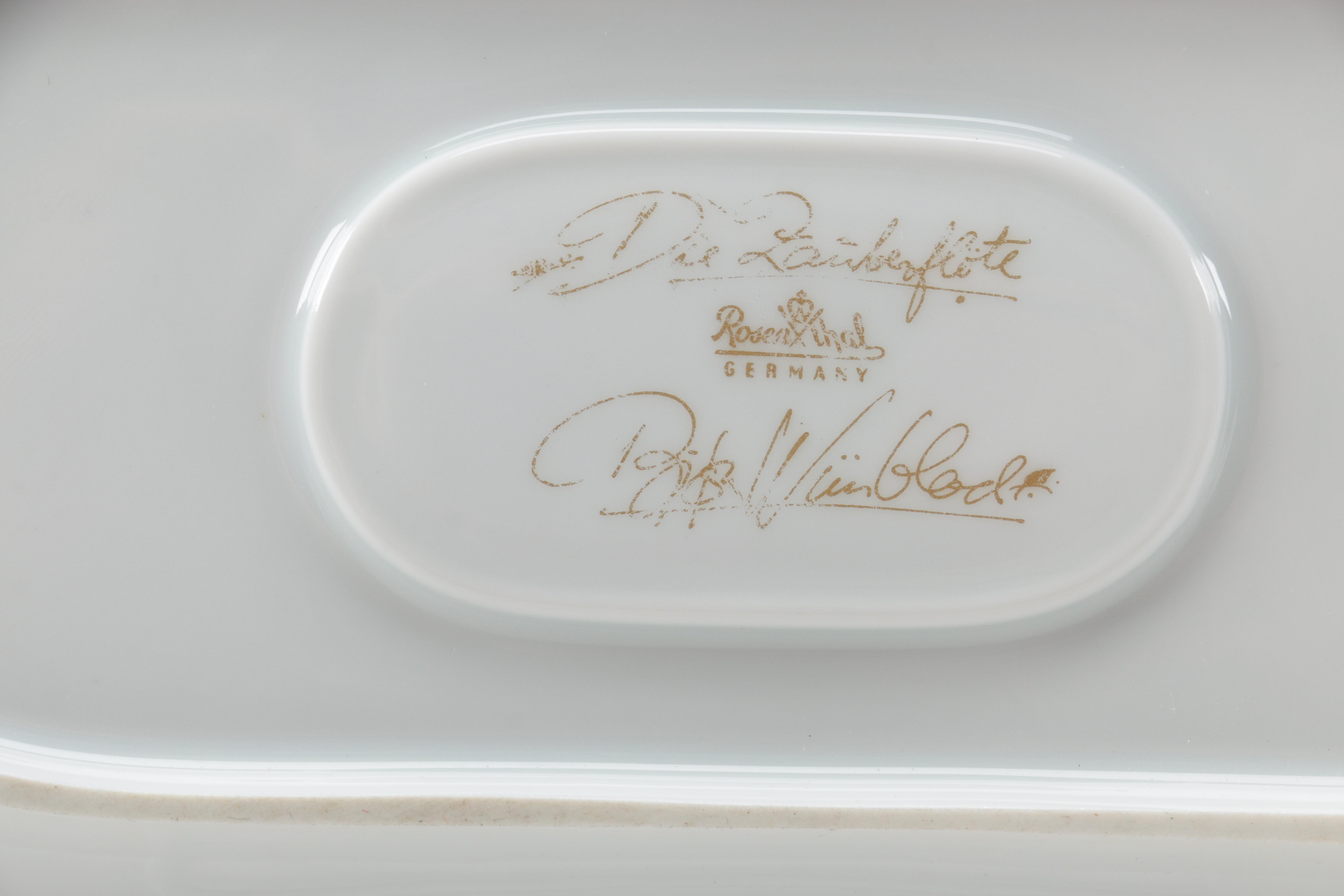 Vintage Rosenthal "Magic Flute" Designed by Bjorn Wiinblad C. 1977