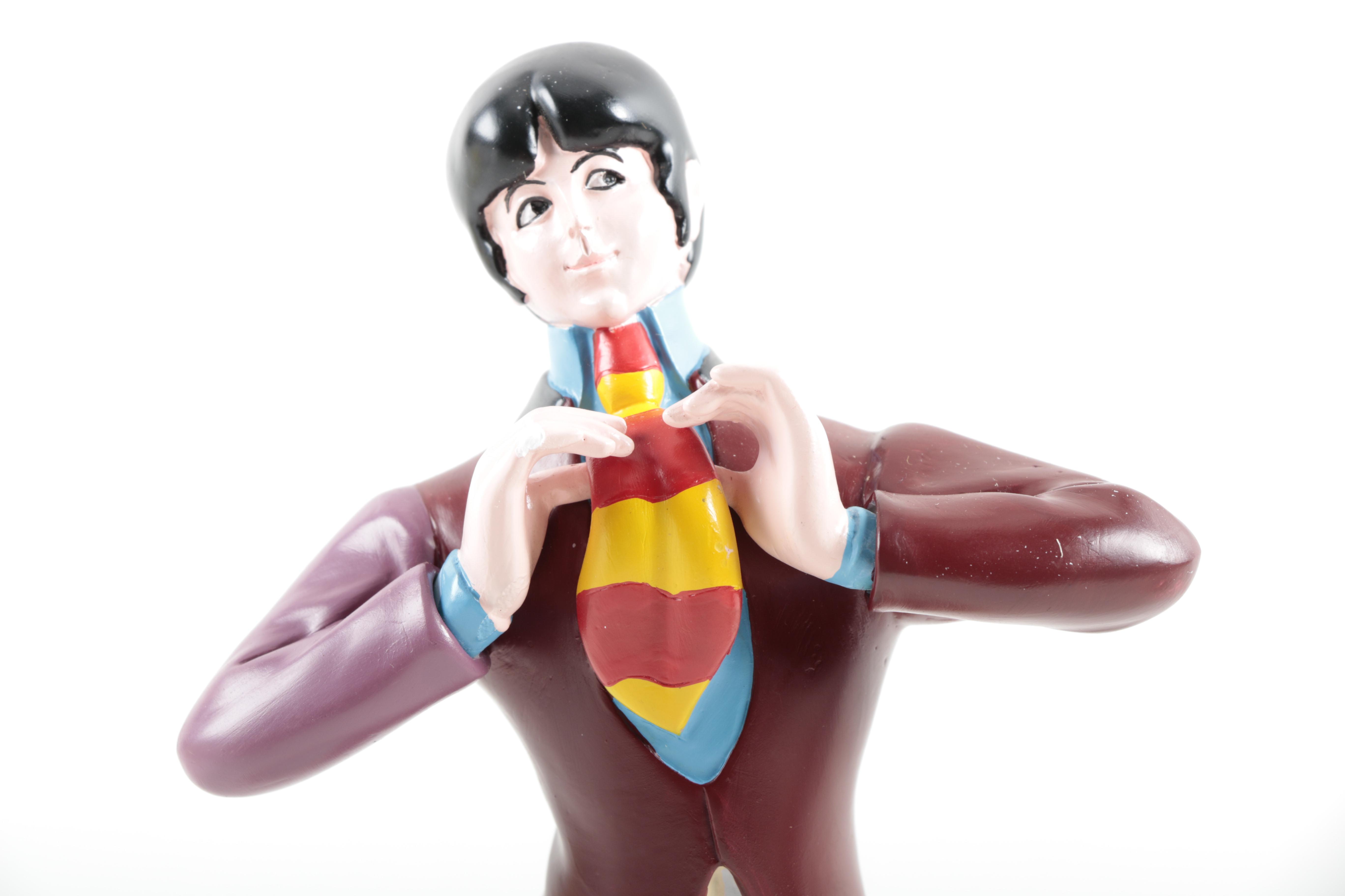 Limited Edition Beatles Ceramic Figurines