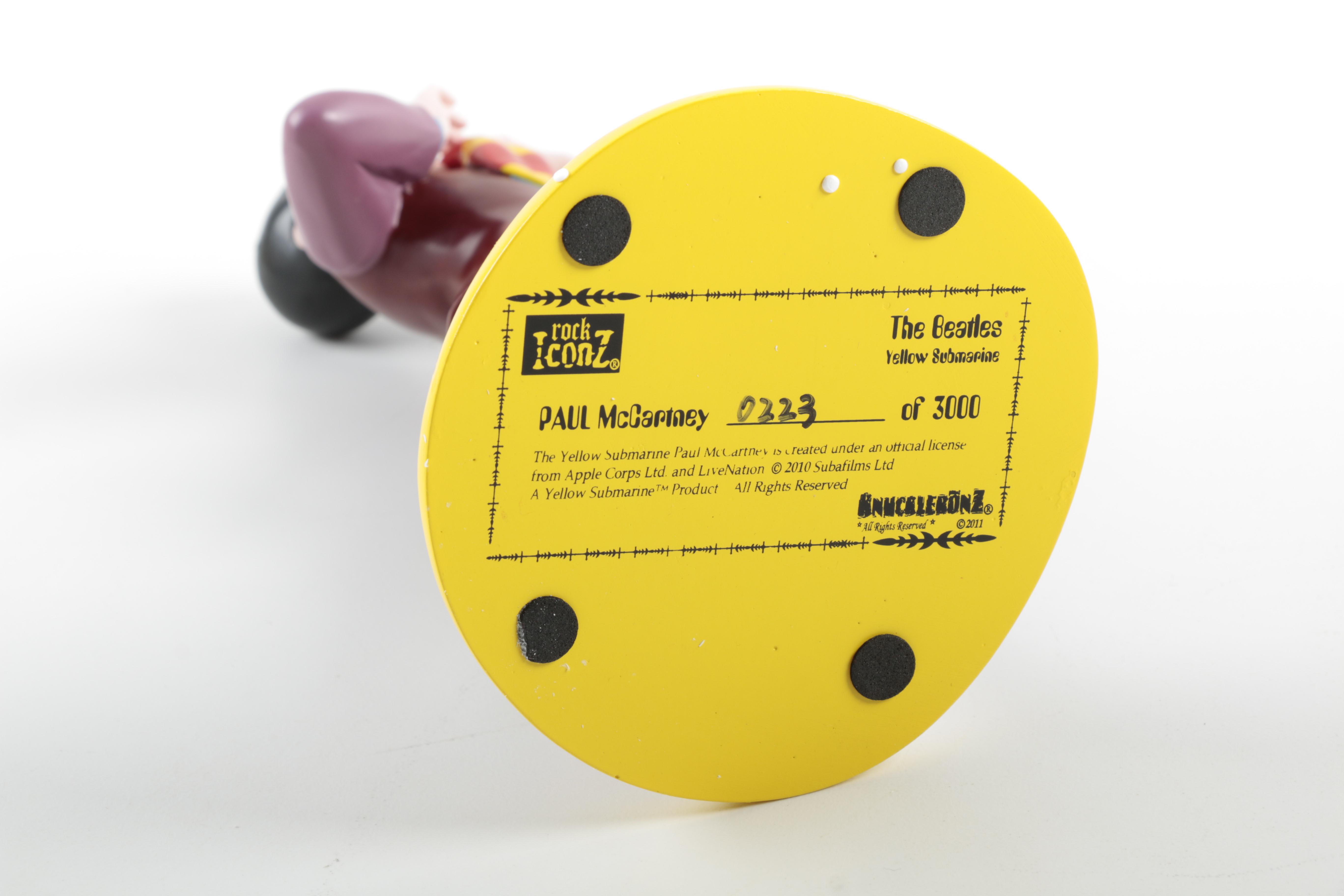 Limited Edition Beatles Ceramic Figurines