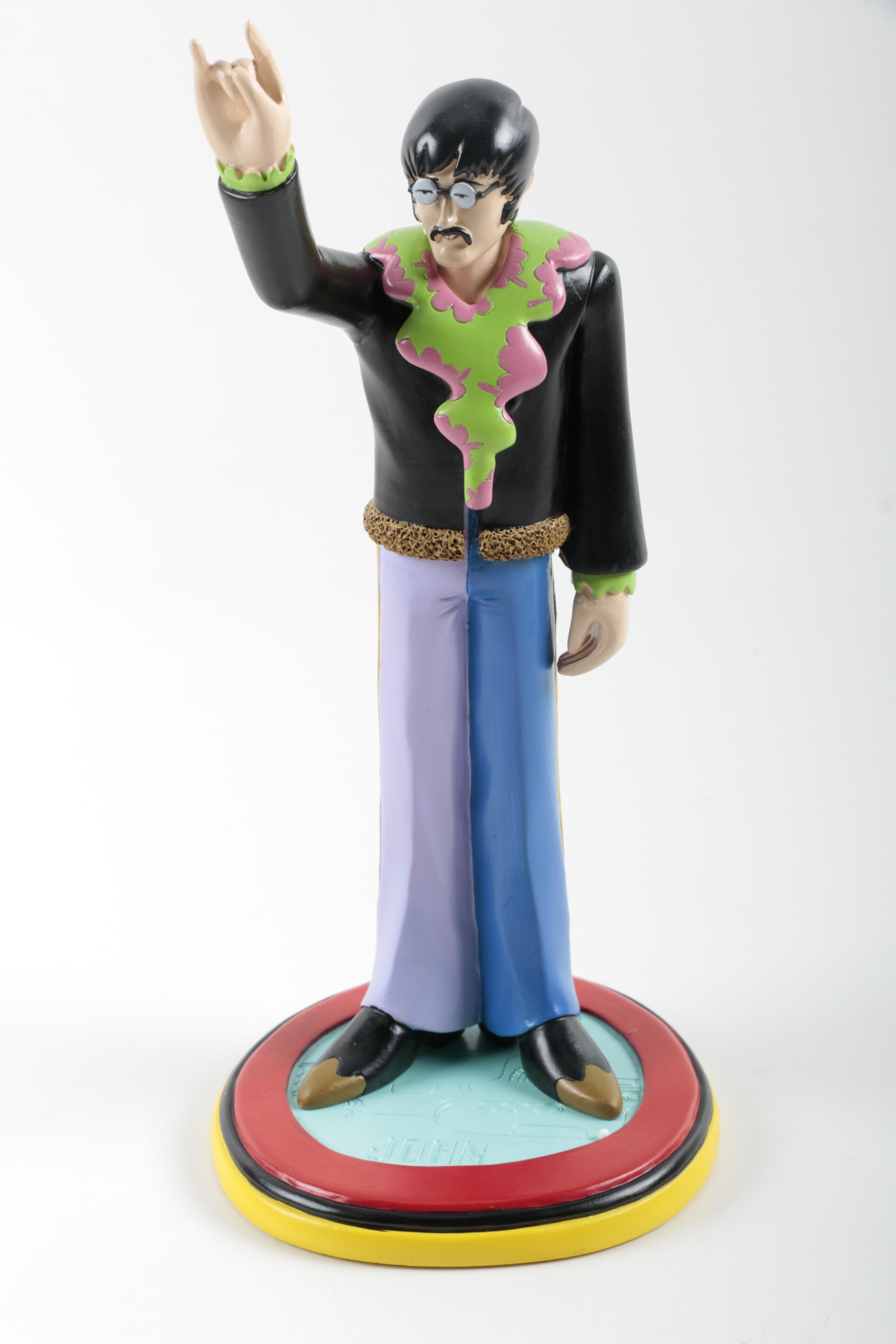 Limited Edition Beatles Ceramic Figurines