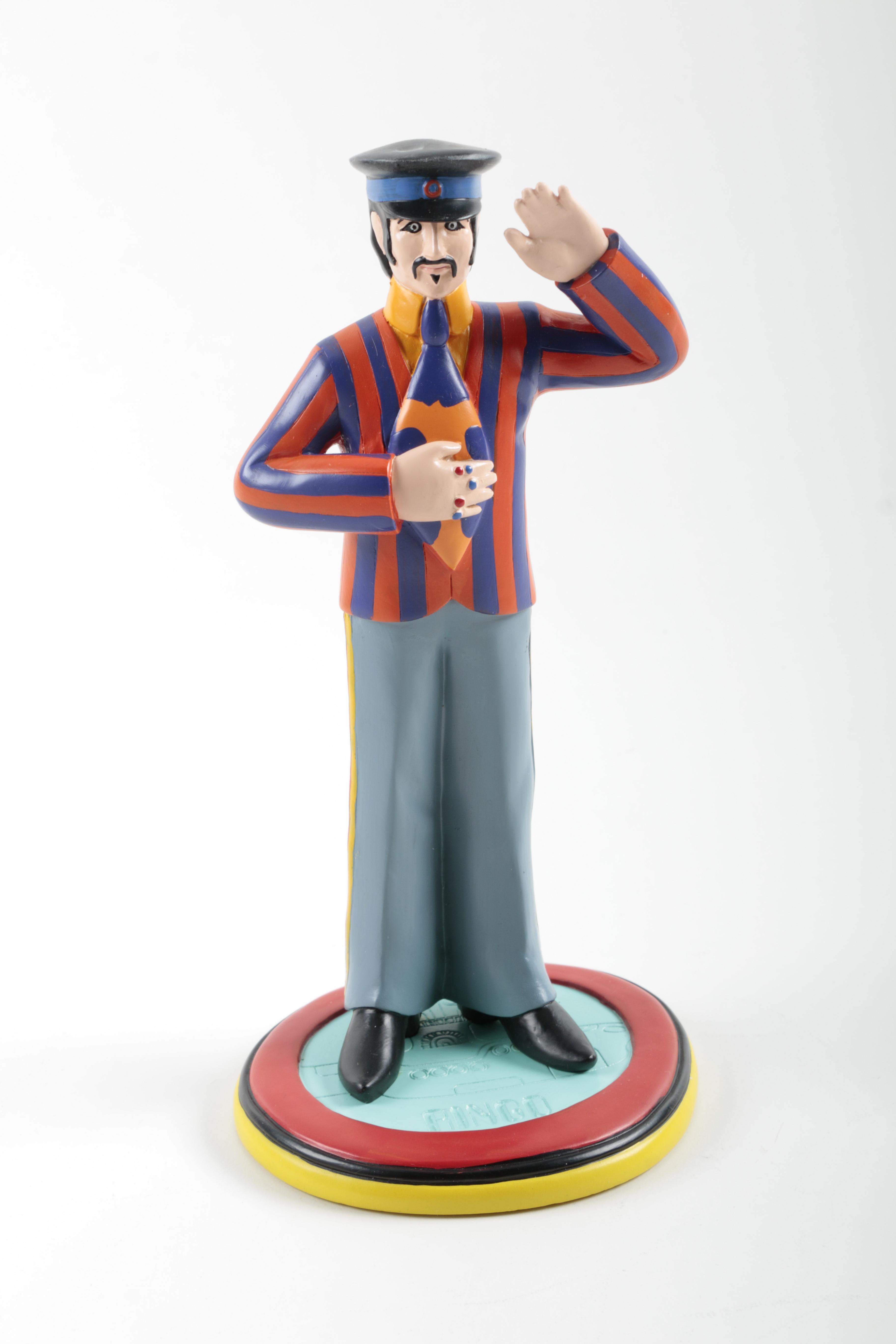 Limited Edition Beatles Ceramic Figurines