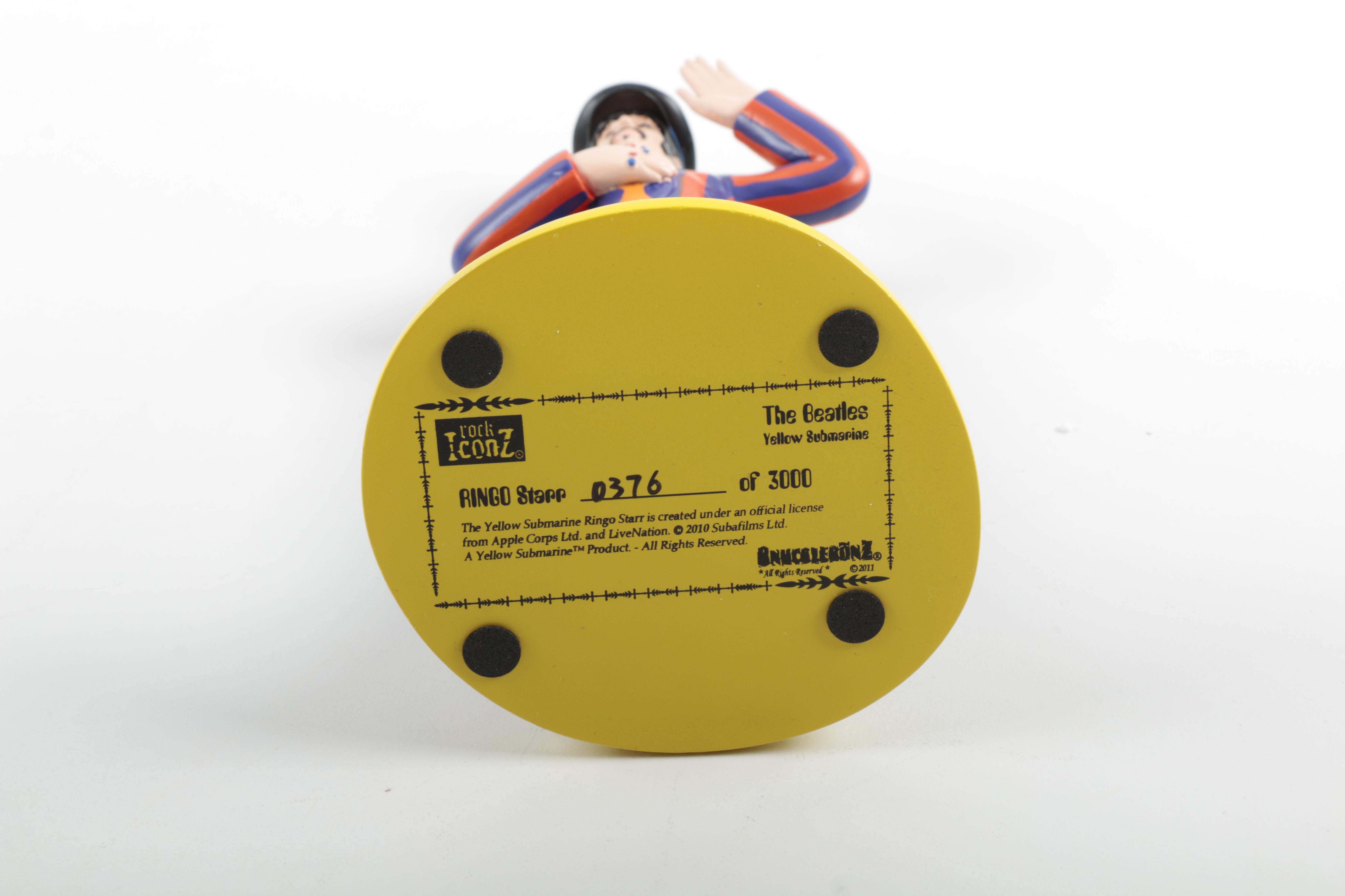 Limited Edition Beatles Ceramic Figurines