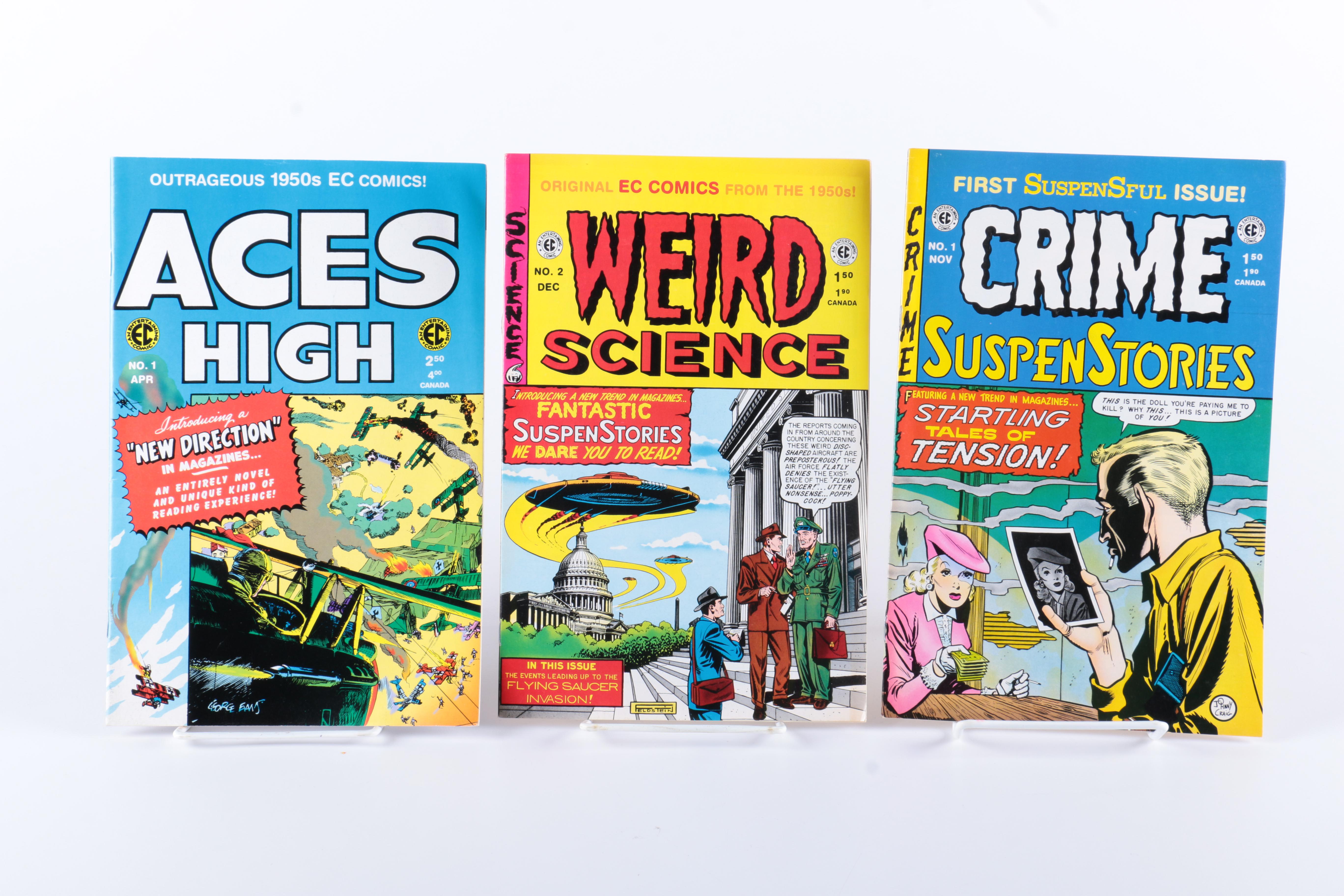 Modern Age Reprints of EC Silver Age Comic Books