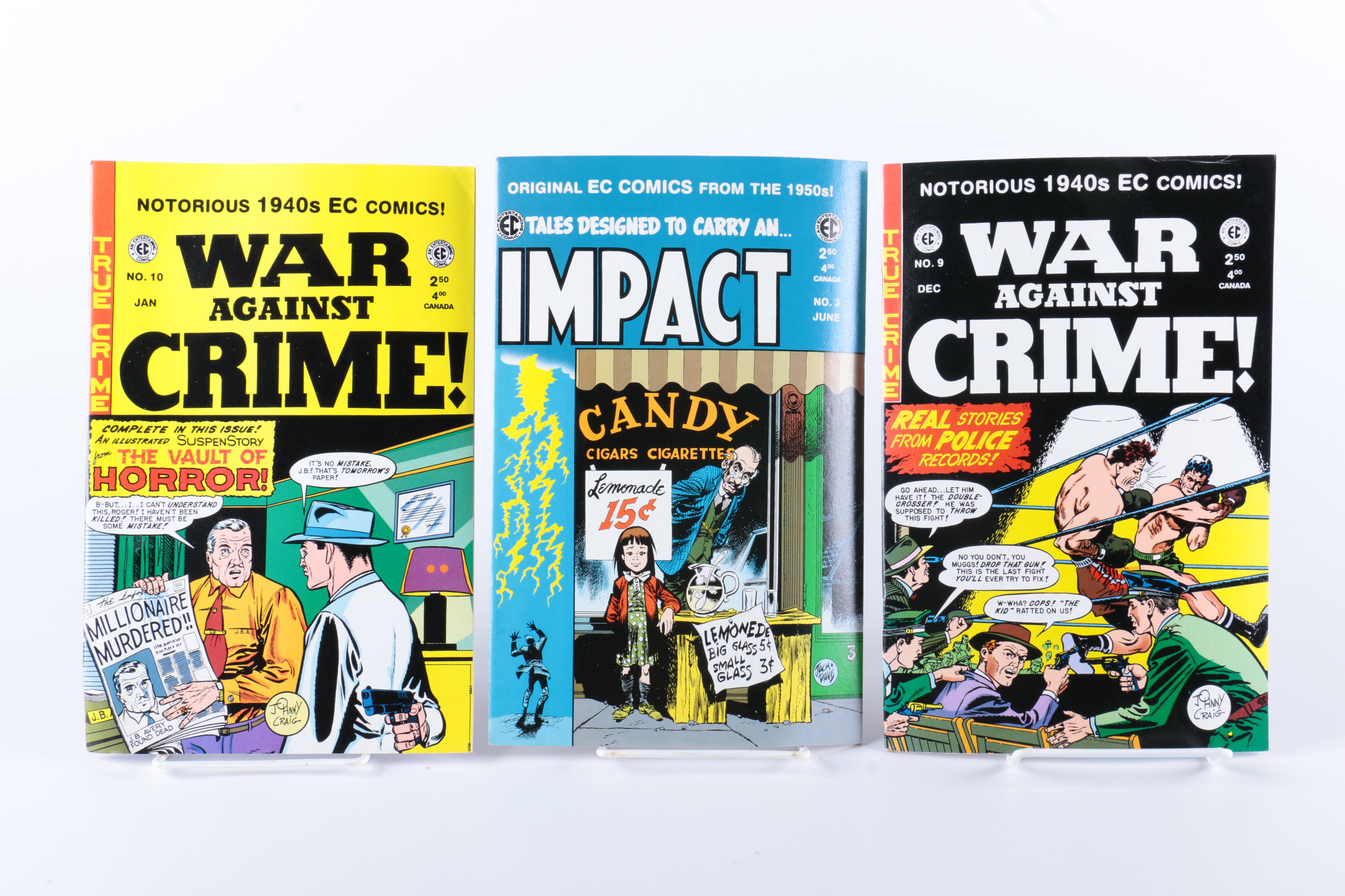 Modern Age Reprints of EC Silver Age Comic Books