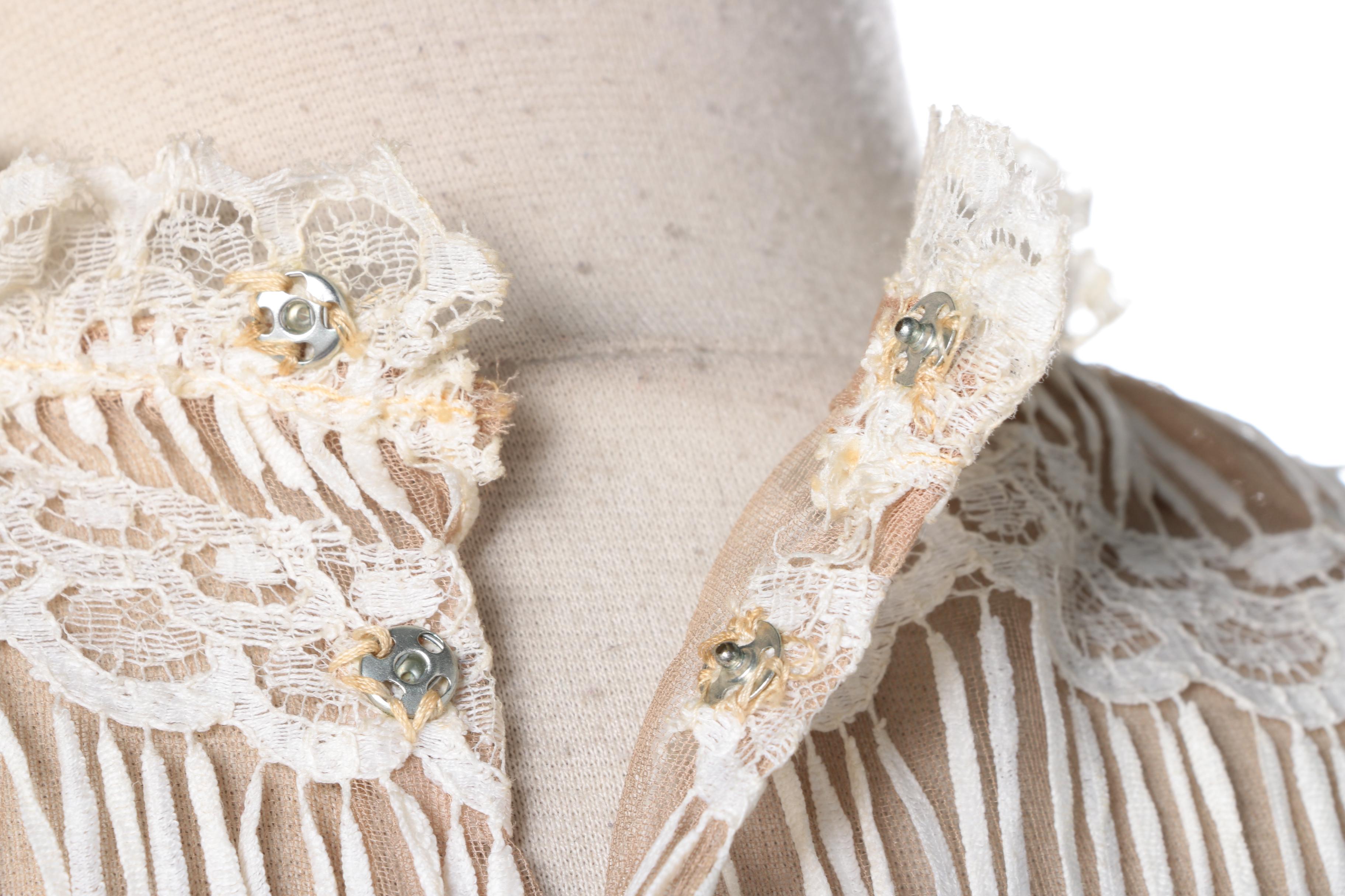 Victorian Hand Tatted Lace Dress