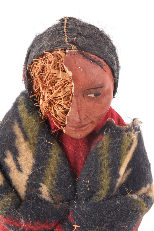 Antique Handmade Native American Style Doll