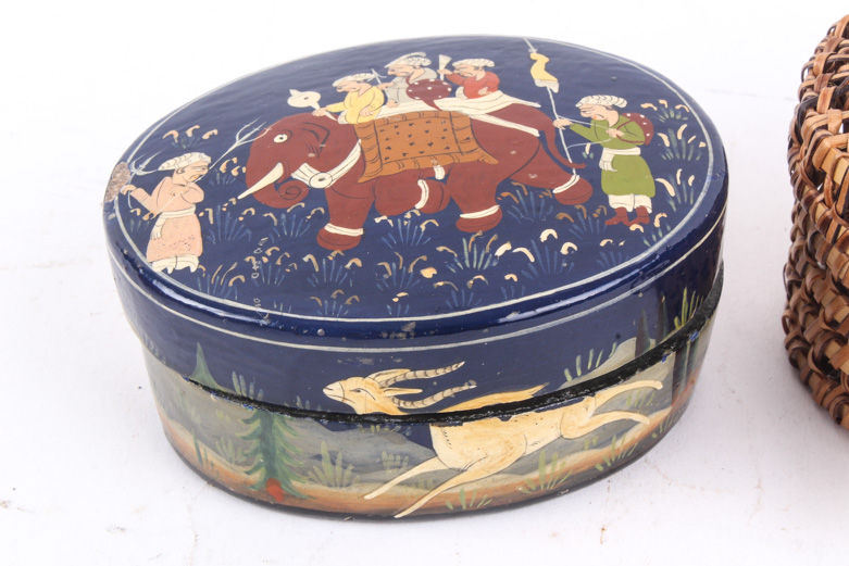 Collection of Vintage Trinket Boxes