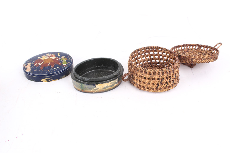 Collection of Vintage Trinket Boxes