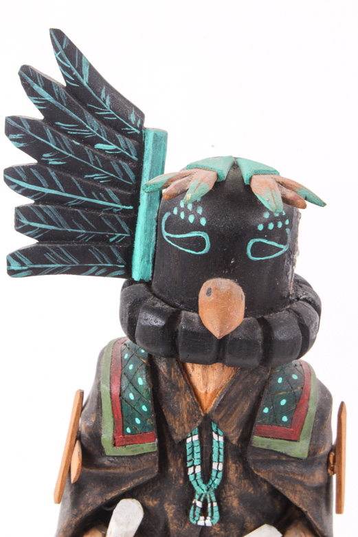 Pair of Handmade Kachina Dolls