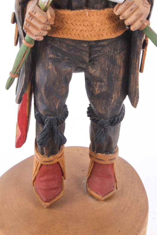 Pair of Handmade Kachina Dolls