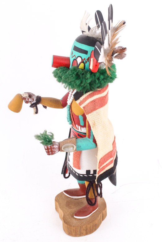 Pair of Handmade Kachina Dolls