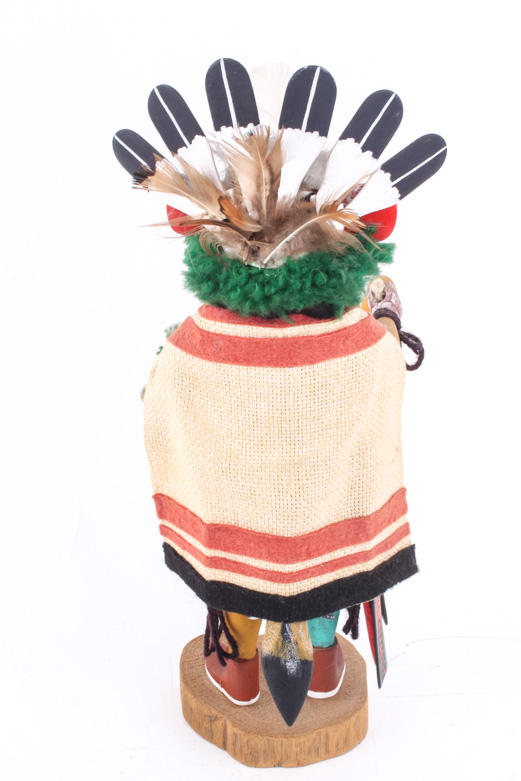 Pair of Handmade Kachina Dolls