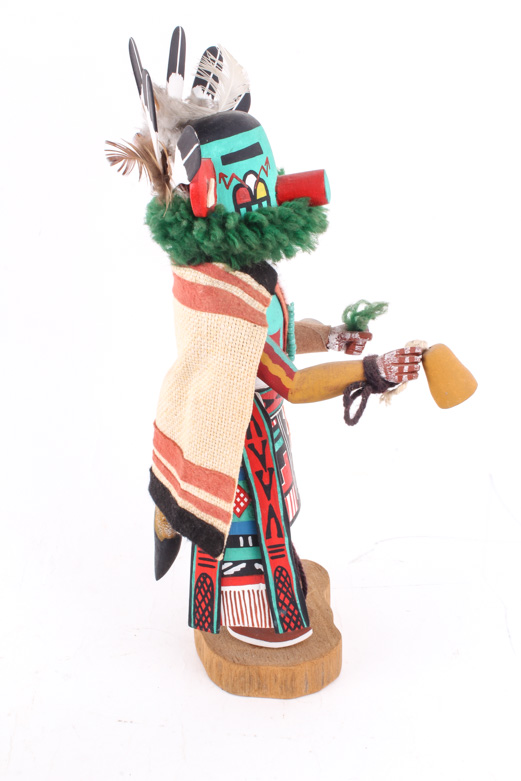 Pair of Handmade Kachina Dolls