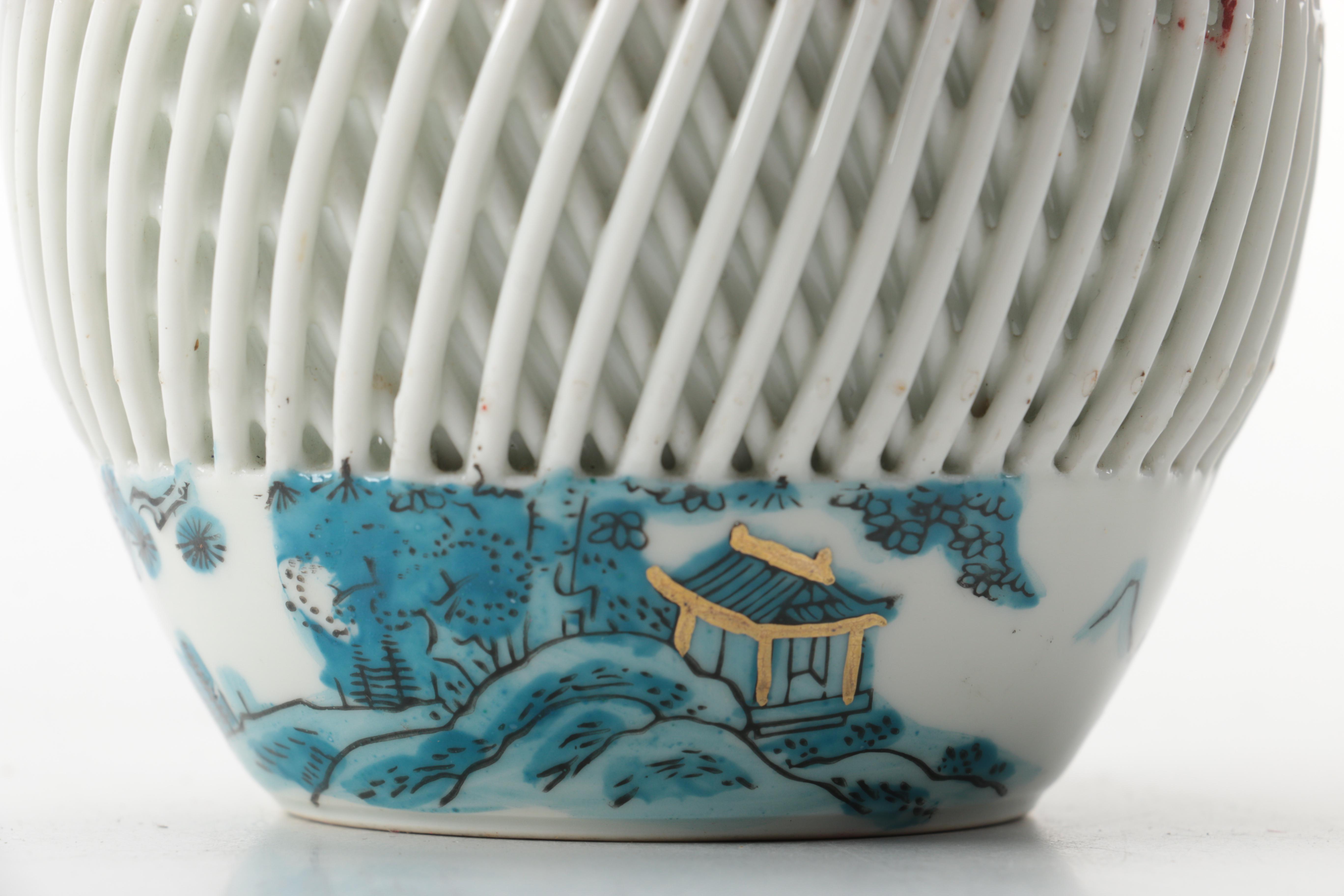 Japanese Porcelain Ginger Jar