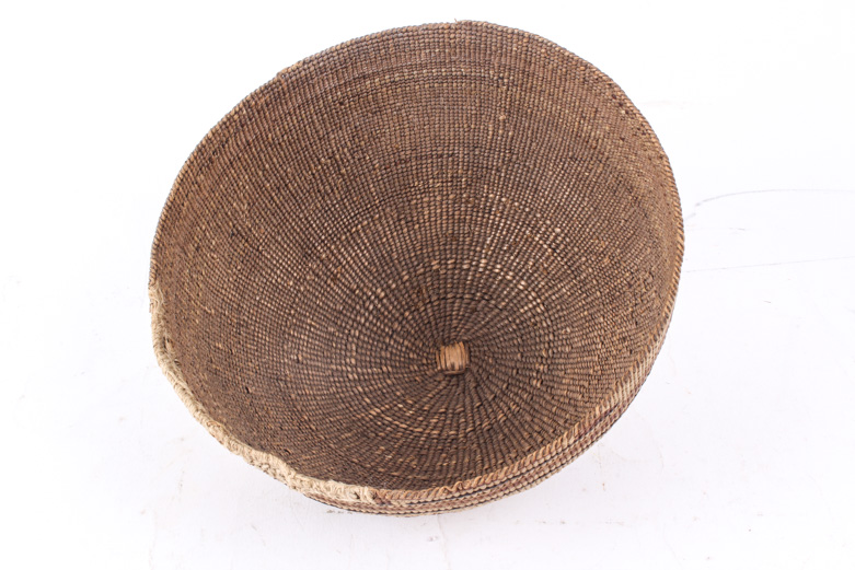 Antique Handwoven Native American Style Basket