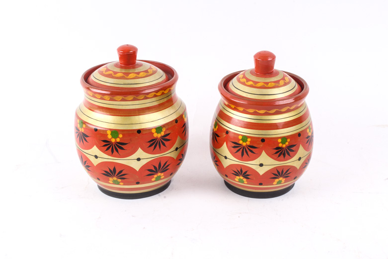 Collection of Russian Hand Painted Lacquerware