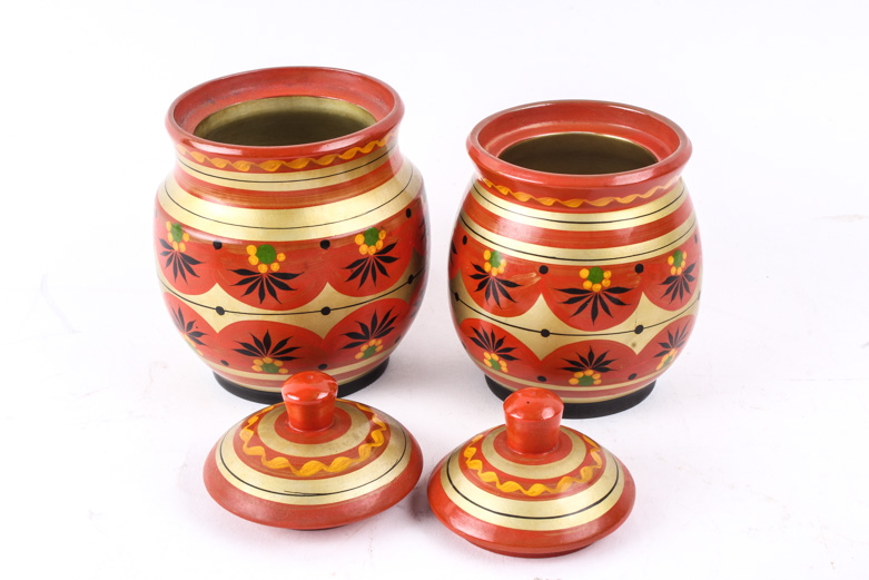 Collection of Russian Hand Painted Lacquerware
