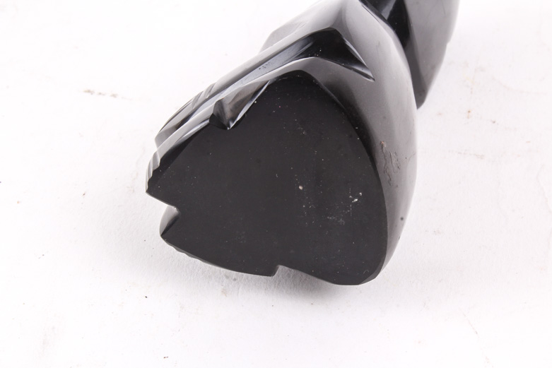 Collection of Carved Stone and Ceramic Figurines