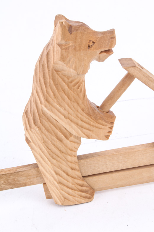 Russian Style Animated Wood Carving Toy