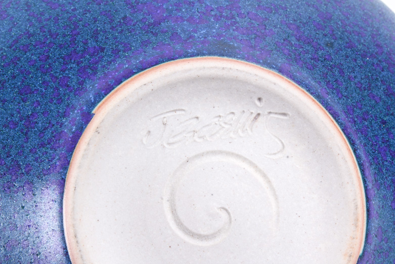 Hand Thrown Porcelain and Stoneware Vase and Bowl