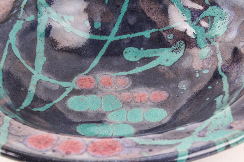 Pair of Hand Thrown Stoneware Bowls