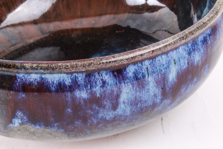 Pair of Hand Thrown Stoneware Bowls