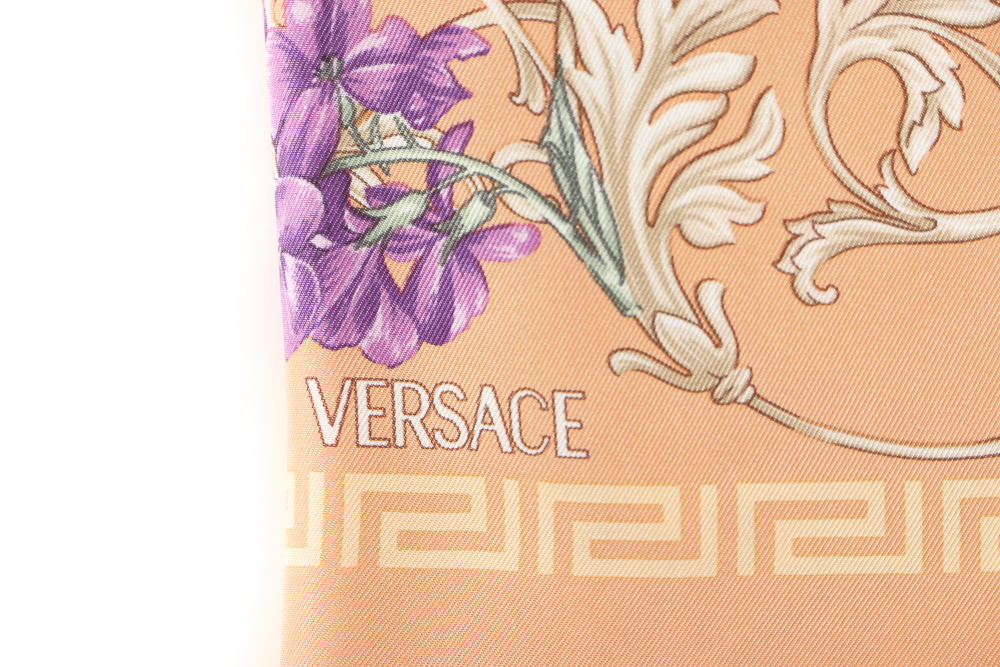 Salvatore Ferragamo and Versace Silk Scarves
