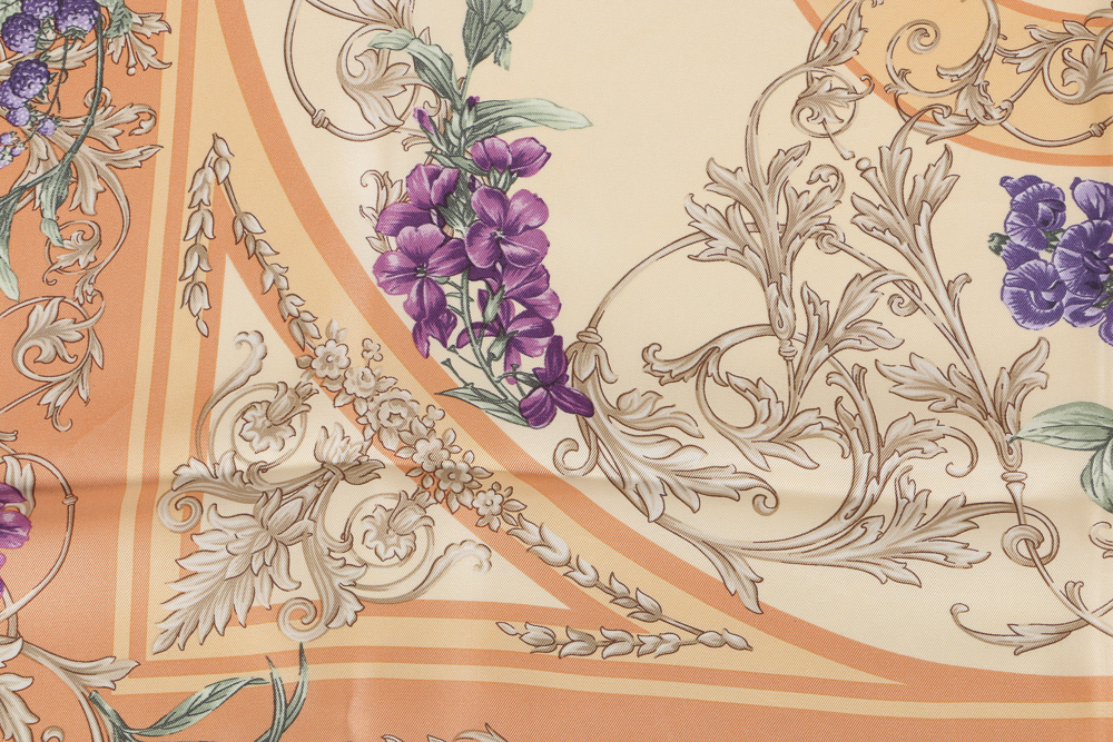 Salvatore Ferragamo and Versace Silk Scarves