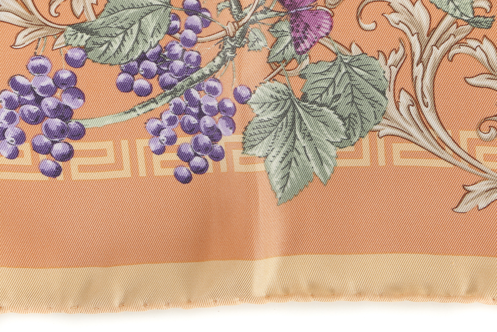 Salvatore Ferragamo and Versace Silk Scarves