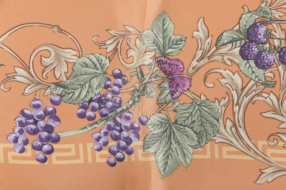 Salvatore Ferragamo and Versace Silk Scarves