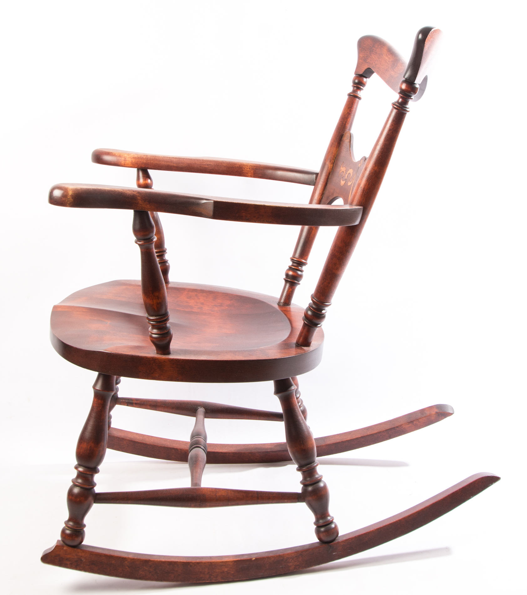Early 20th Century Mahogany Rocking Chair