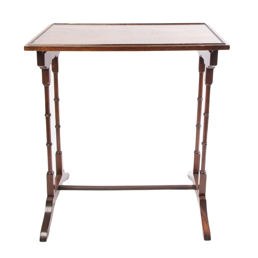 British Colonial Inspired Accent Table