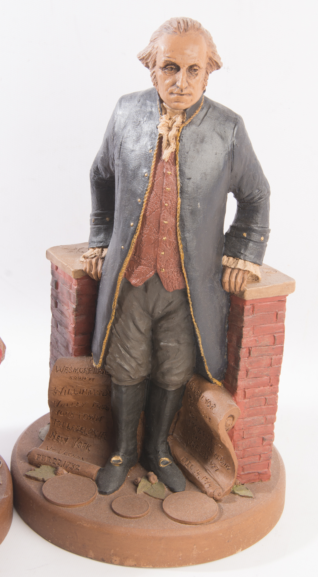 "George Washington" and "Betsy Ross" Tom Clark Figurines