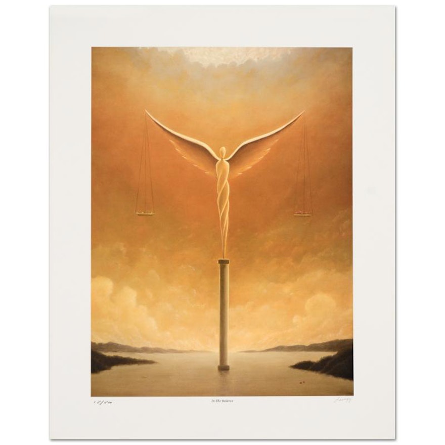 Steven Lavaggi Limited Edition Lithograph "In the Balance"