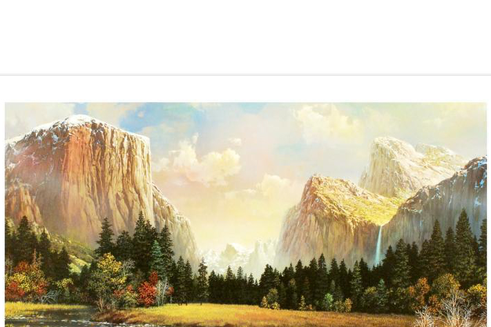 Alexander Chen "Yosemite Splendor" Limited Edition Lithograph