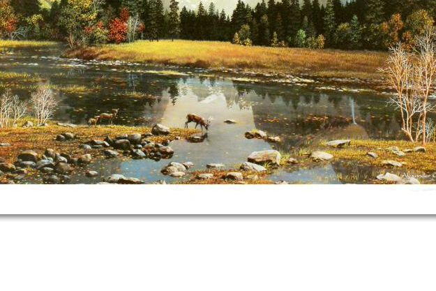 Alexander Chen "Yosemite Splendor" Limited Edition Lithograph