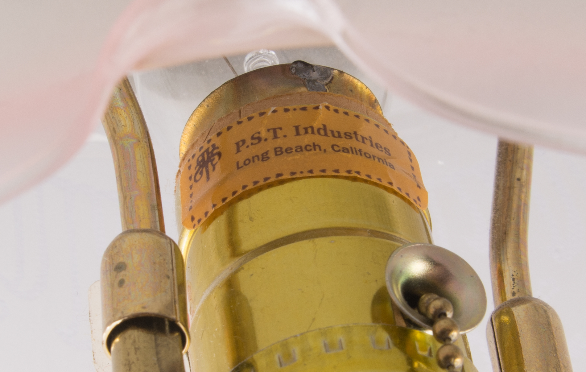 Victorian Style Bronze Tone Table Lamp