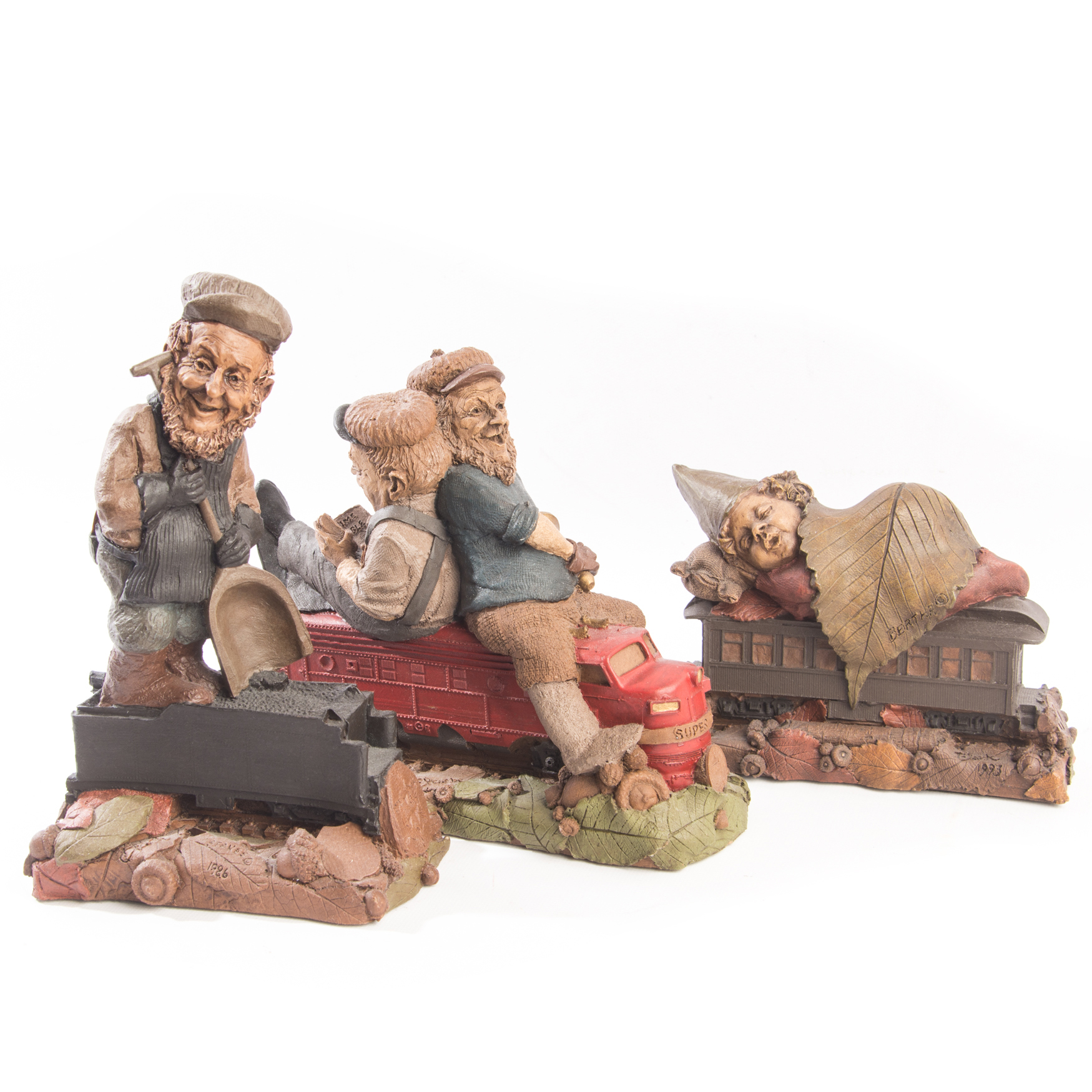 Locomotive Themed Tom Clark Gnomes