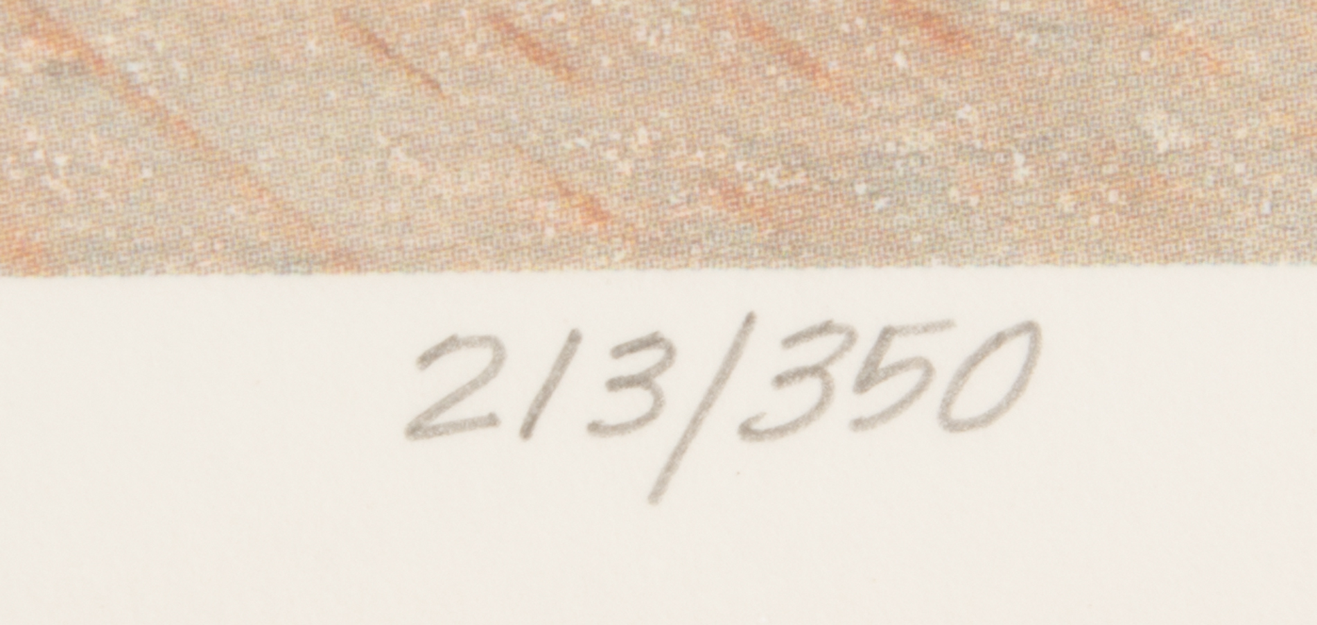 T. Pennington "1910" Signed Limited Edition Offset Lithograph